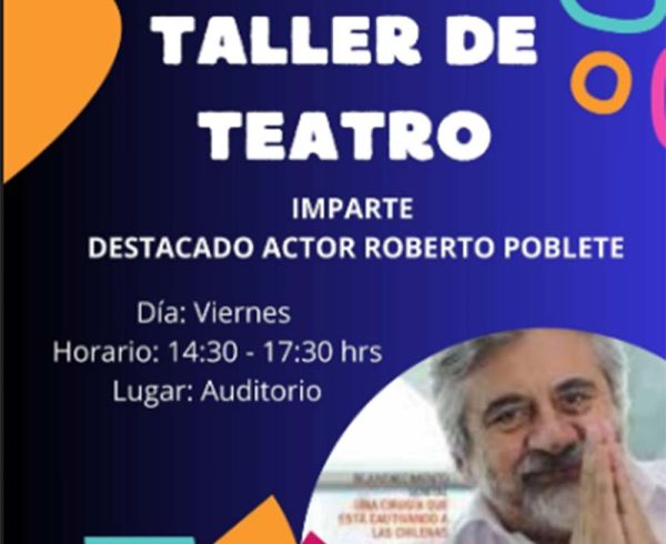 ¡Los invitamos al taller de teatro!